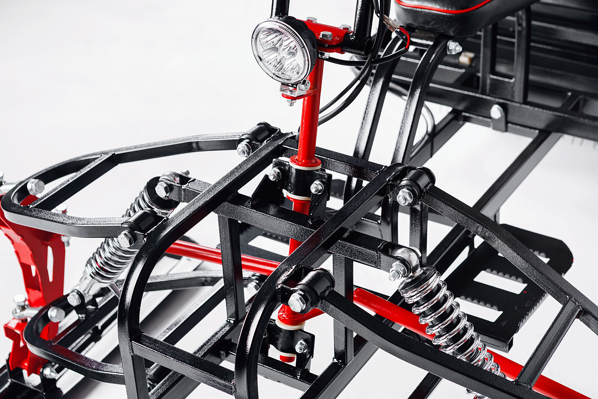 Лыжный модуль IKUDZO TERRAIN с подогревом ручек металлические лыжи в Евпатории