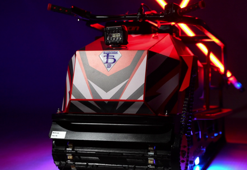 Мотобуксировщик Бурлак ХОЗЯИН-2 в Евпатории