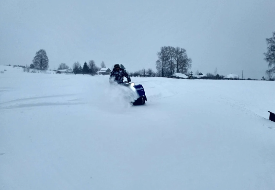 Мотобуксировщик Альбатрос-XLV 9 тележки, 1450 мм в Евпатории