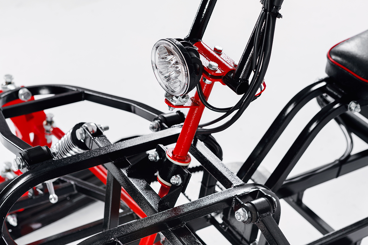 Лыжный модуль IKUDZO TERRAIN с подогревом ручек металлические лыжи в Евпатории