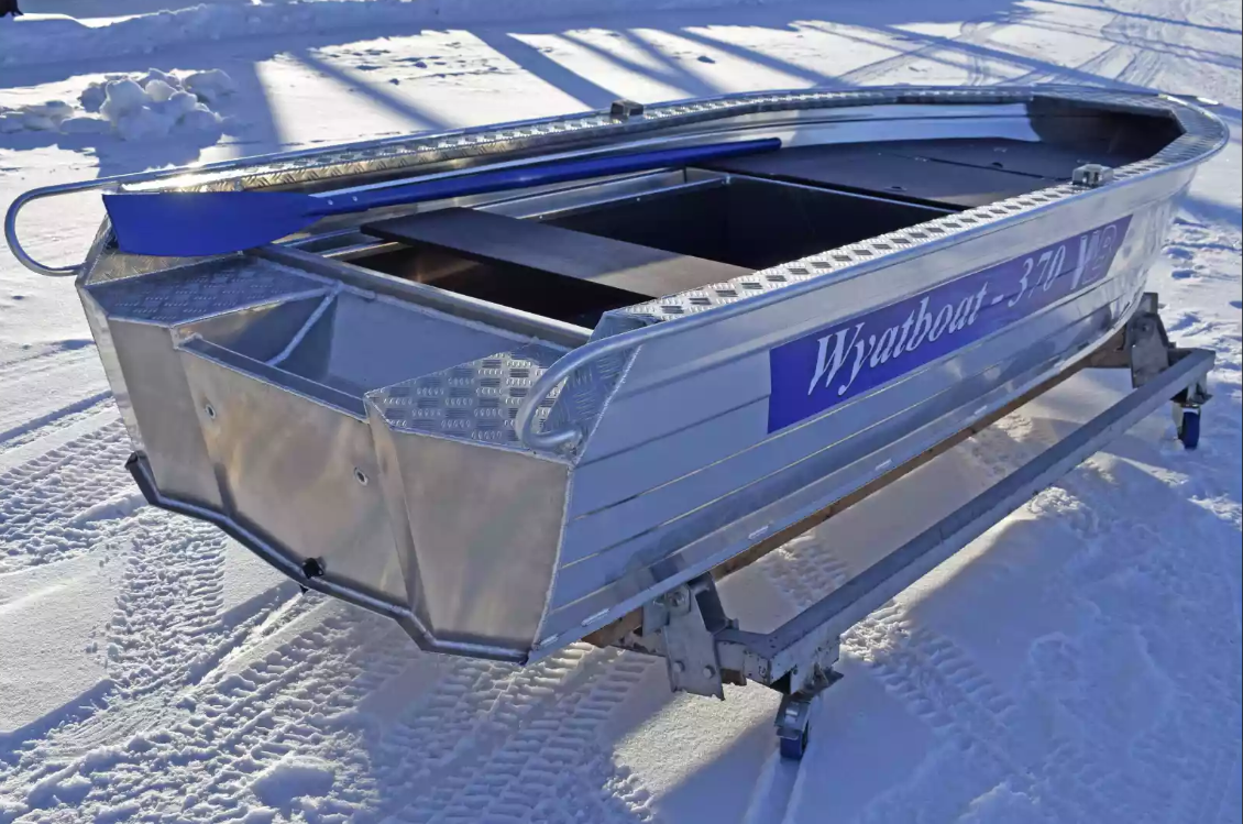 Алюминиевая лодка Wyatboat-370 Р FISH в Евпатории