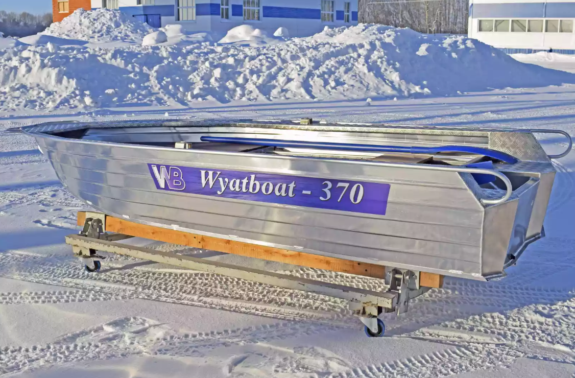 Алюминиевая лодка Wyatboat-370 Р FISH в Евпатории