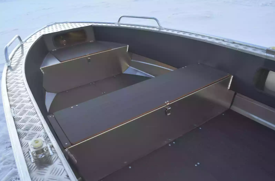 Алюминиевая лодка Wyatboat-370 в Евпатории