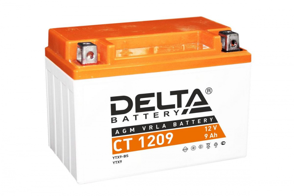 Аккумулятор Delta CT 1209 (12V / 9Ah) в Евпатории