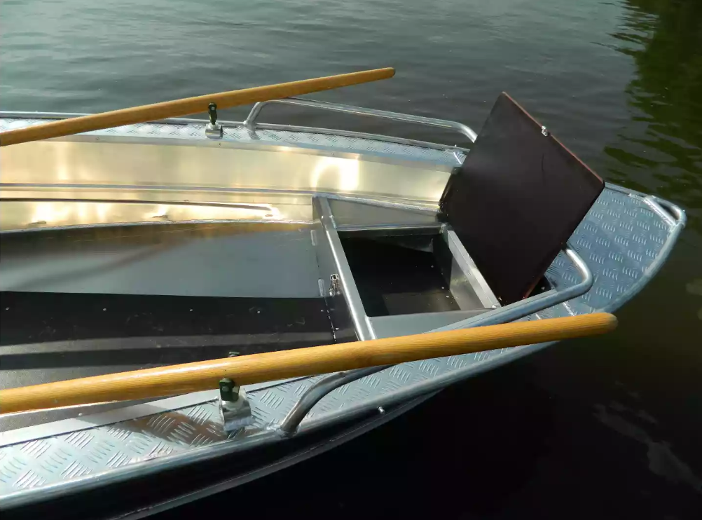 Алюминиевая лодка Wyatboat-390 У в Евпатории