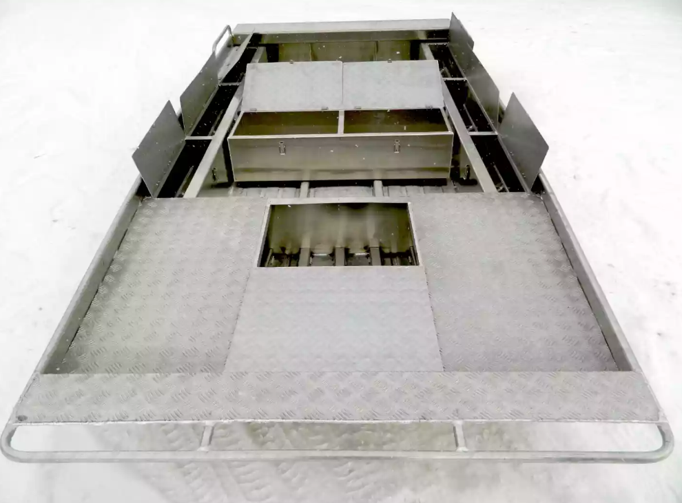 Алюминиевая лодка Wyatboat-390 Jonboat в Евпатории