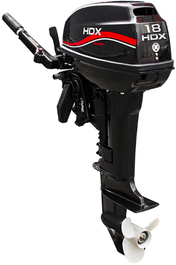 Лодочный мотор 2-х тактный HDX R series TE 18 BMS в Евпатории