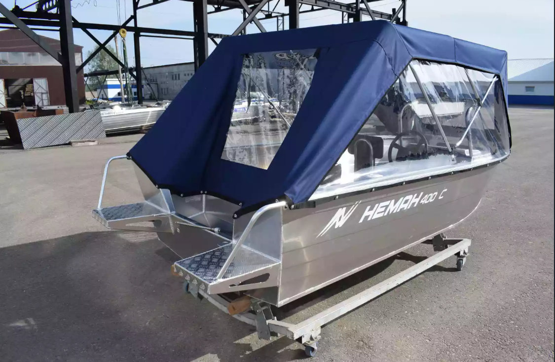 Алюминиевая лодка Неман-400 С в Евпатории