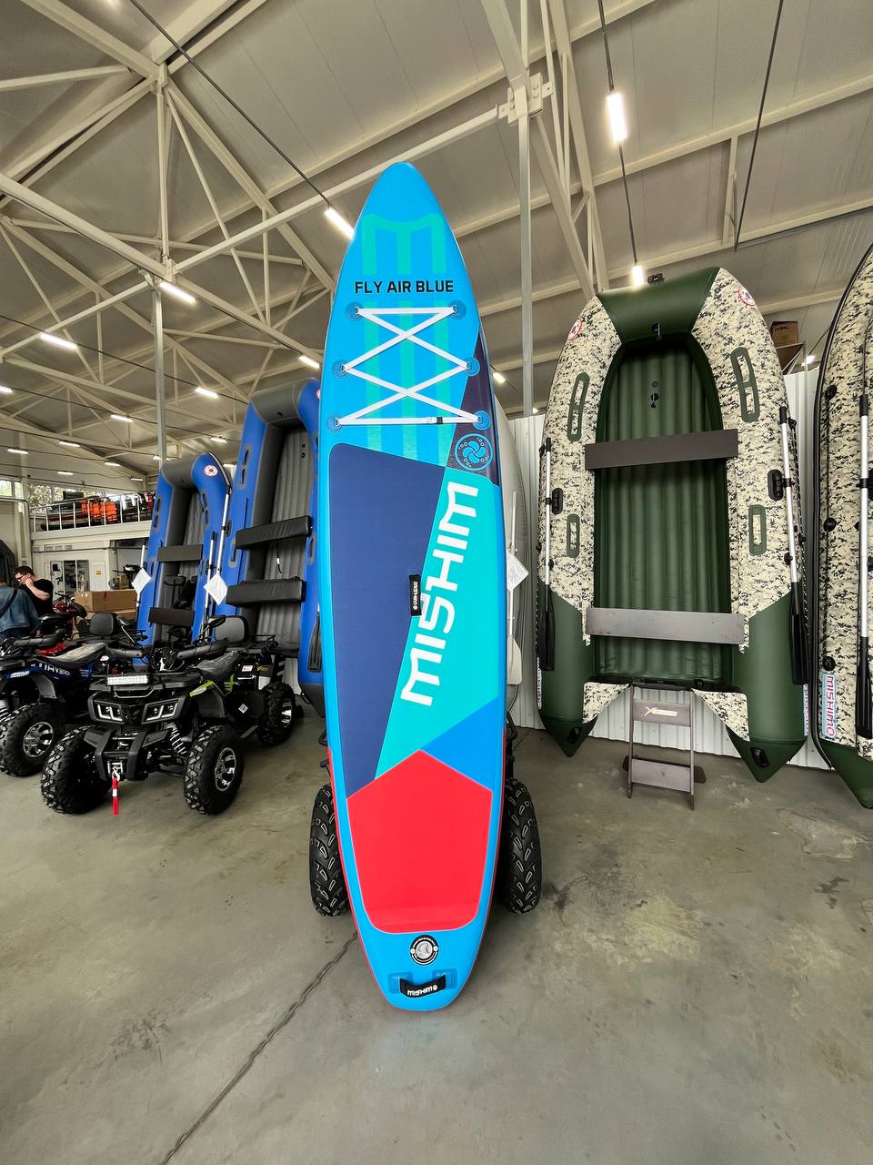 SUP (САП) Доска MISHIMO FLY AIR BLUE 10,8’ (330см) в Евпатории