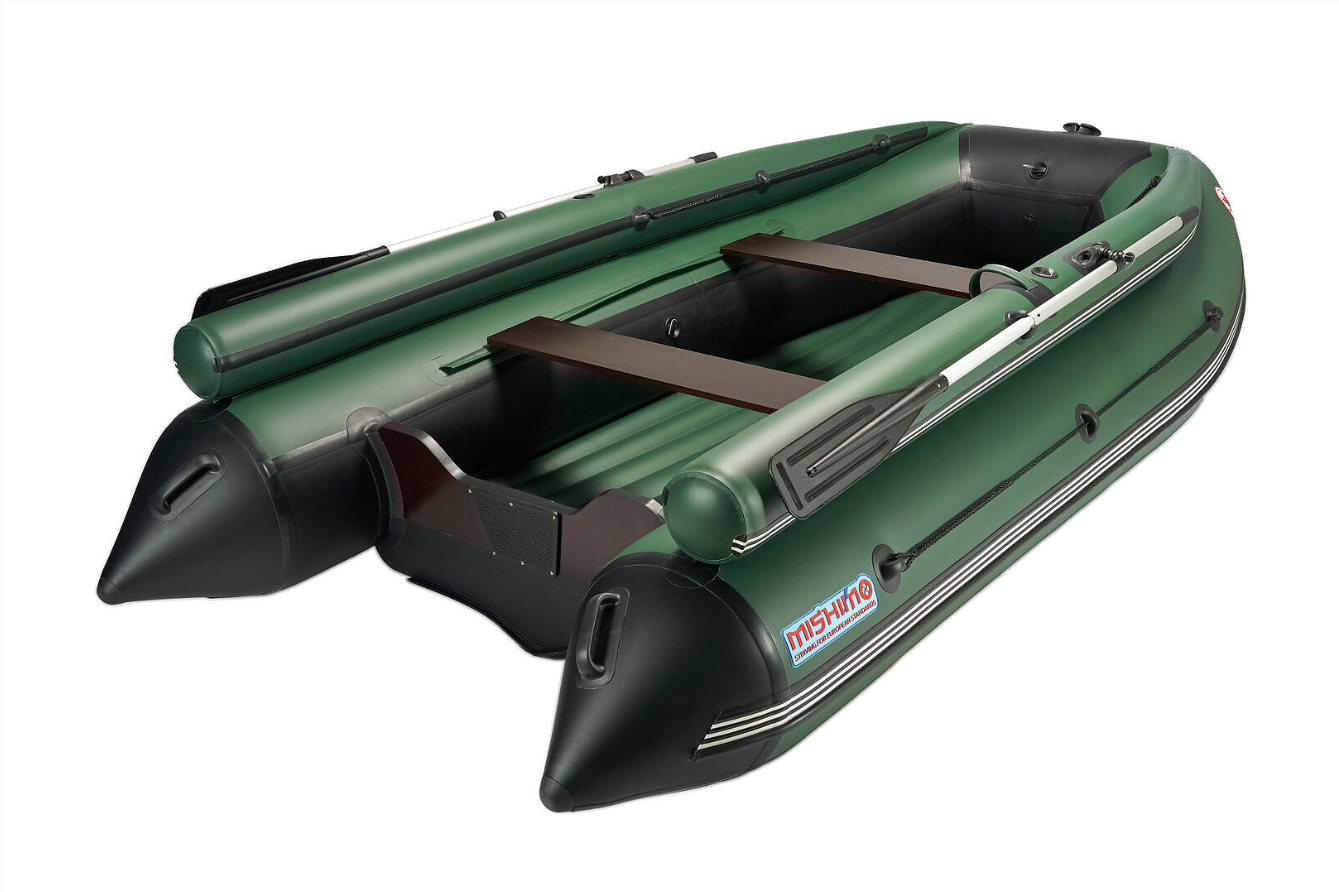 КОМПЛЕКТ ЛОДКА MISHIMO FAMILY LITE 370 + МОТОР 9,9 (15) Л.С. в Евпатории