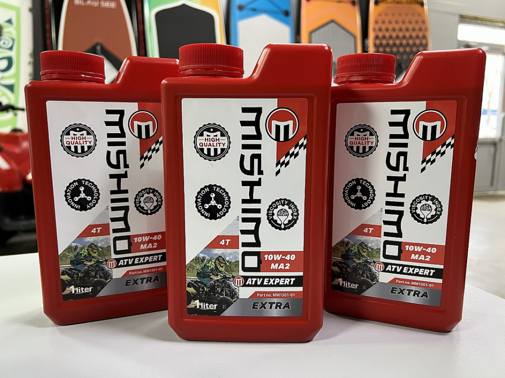 Масло MISHIMO 4T ATV EXPERT (EXTRA) 10w40 1 л в Евпатории