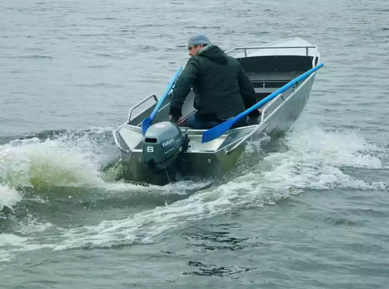 Алюминиевая лодка Wyatboat-390 M в Евпатории