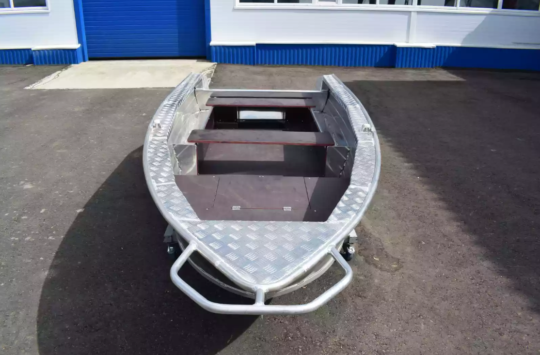 Алюминиевая лодка Wyatboat-390Р Увеличенный борт в Евпатории