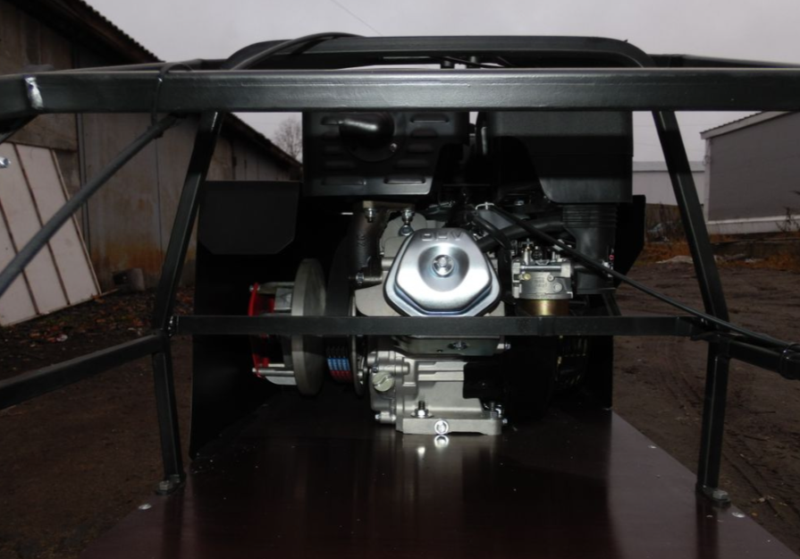 Мотобуксировщик AhtaR Зима 9 л/с с вариатором в Евпатории