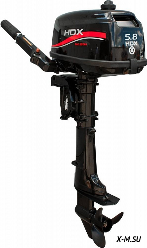 Лодочный мотор 2-х тактный HDX R series T 5,8 BMS в Евпатории