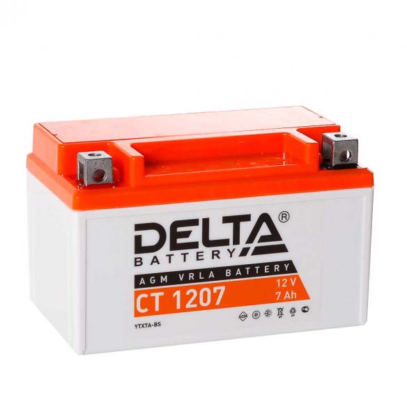 Аккумулятор Delta CT 1207 (12V / 7Ah) в Евпатории