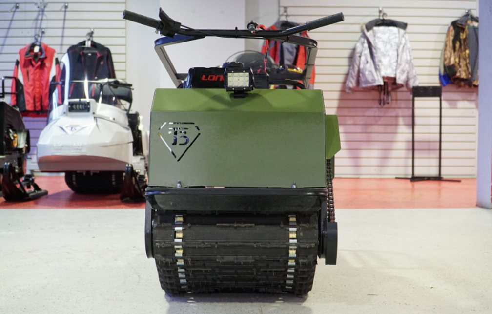 Мотобуксировщик Бурлак ХОЗЯИН-2 в Евпатории