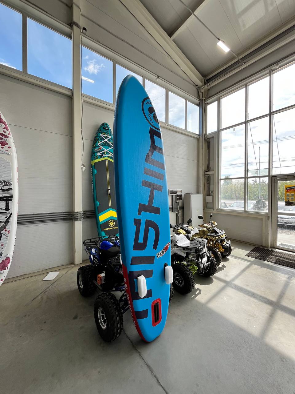 SUP (САП) Доска MISHIMO FLY AIR BLUE 10,8’ (330см) в Евпатории