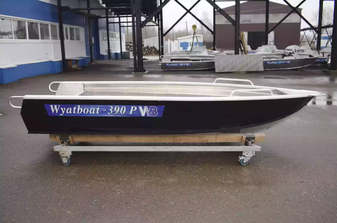 Алюминиевая лодка Wyatboat-390РМ в Евпатории