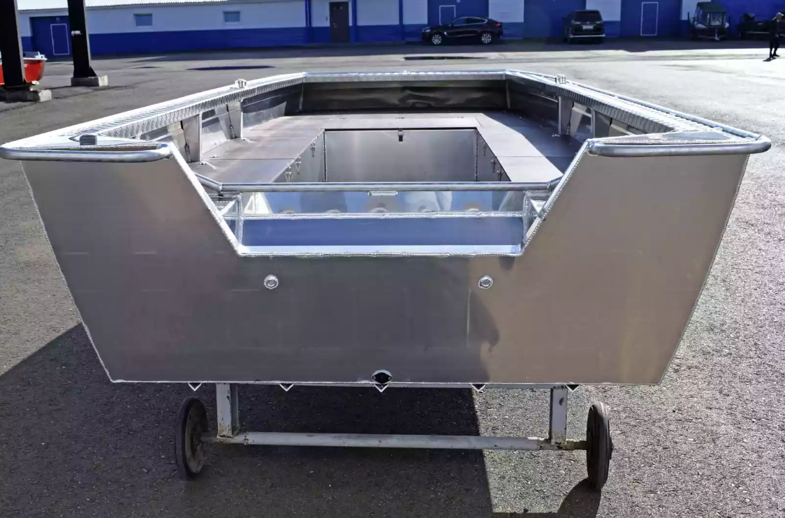 Алюминиевая лодка Wyatboat-490 Jonboat в Евпатории