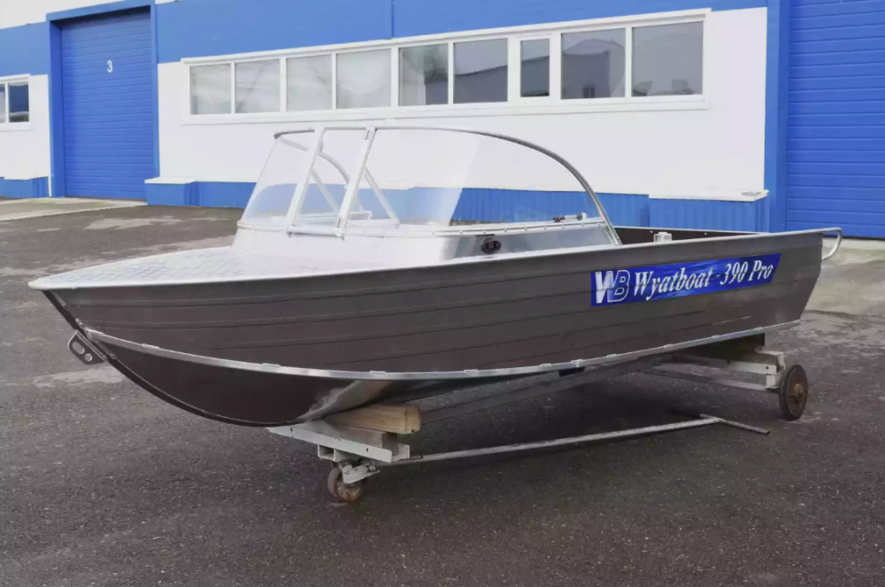 Алюминиевая лодка Wyatboat-390 Pro в Евпатории