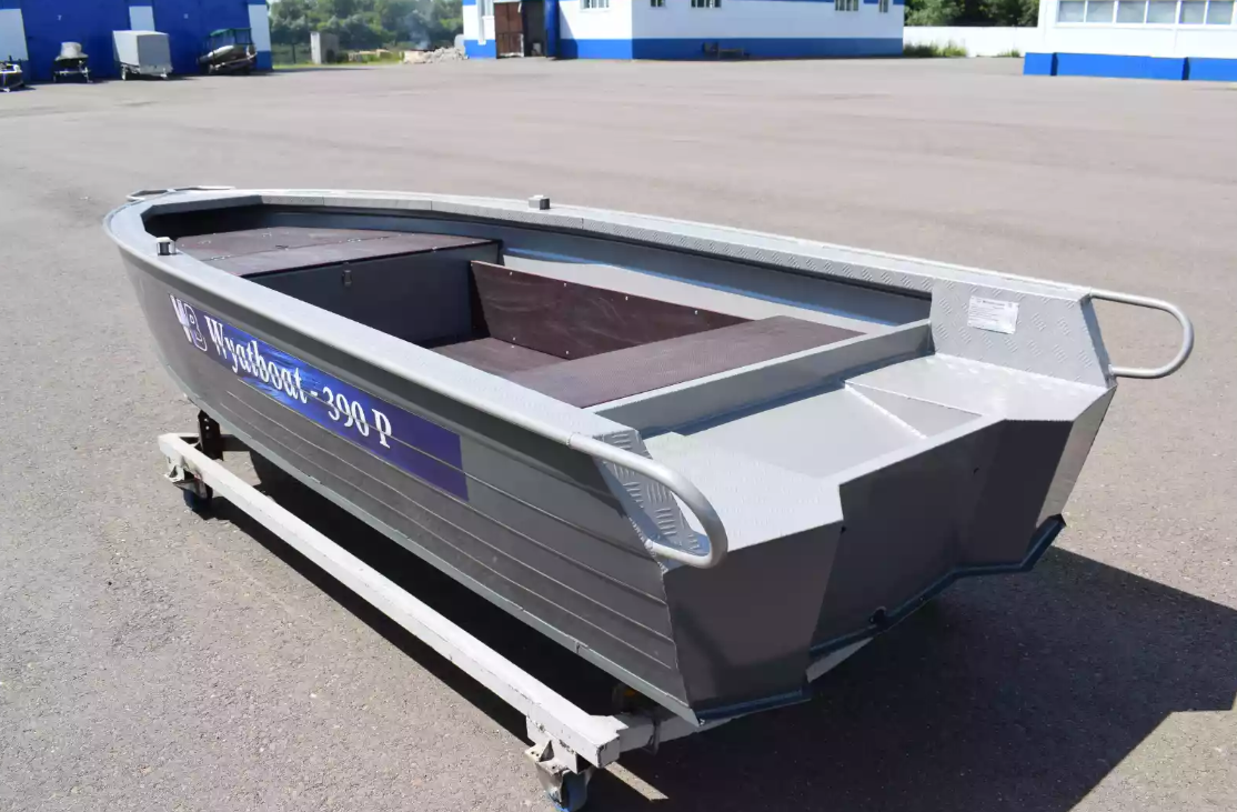 Алюминиевая лодка Wyatboat-390Р Fish в Евпатории