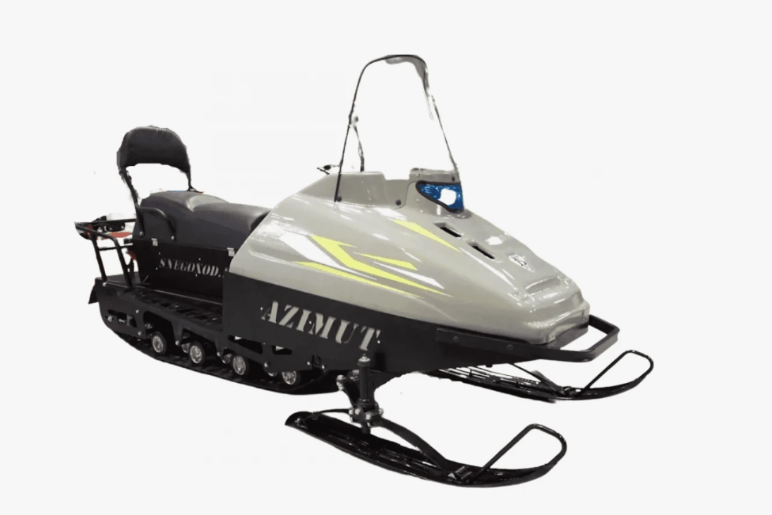 Миниснегоход Бурлак Азимут 24 л.с. , эл.запуск, реверс, тормоз гидравл, капот серый в Евпатории