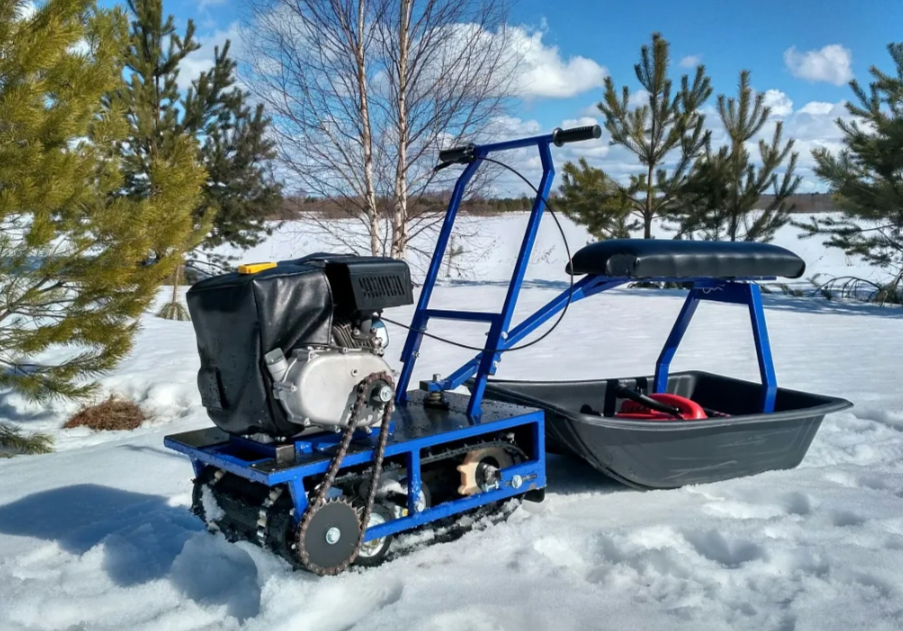 Мини-мотобуксировщик Альбатрос-М без фары в Евпатории