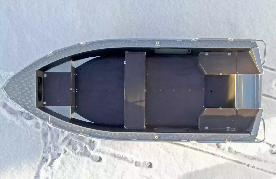 Алюминиевая лодка Wyatboat-370 в Евпатории