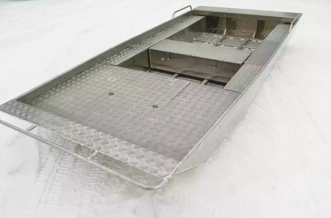 Алюминиевая лодка Wyatboat-390 Jonboat в Евпатории