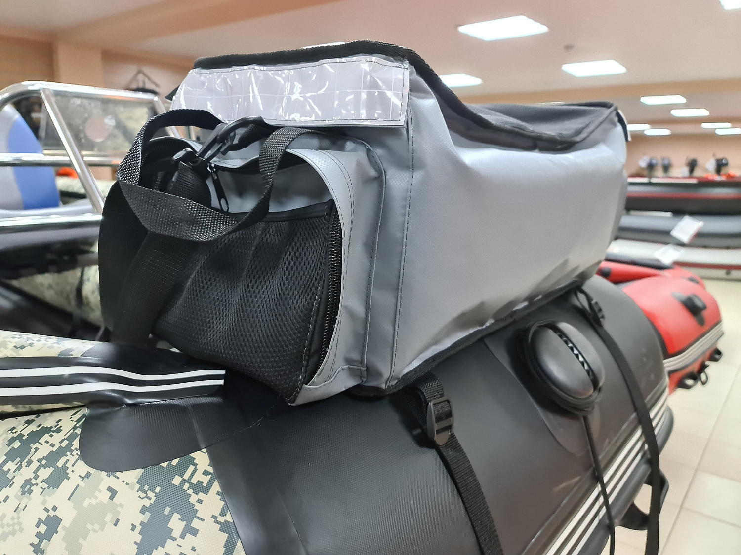 СУМКА ЛЮКС НА БАЛЛОН ДЛЯ ЛОДОК ПВХ 50Х25Х25 СМ в Евпатории