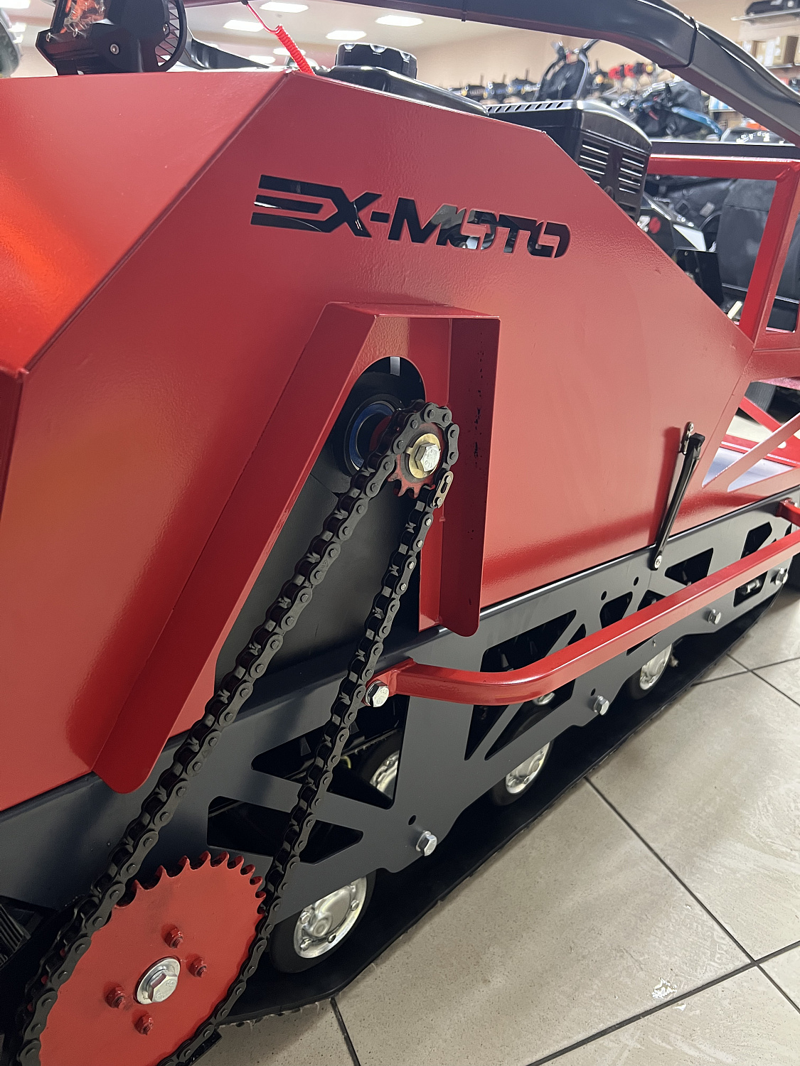 Мотобуксировщик EX-MOTO SNOWDOG S500 15л.с в Евпатории