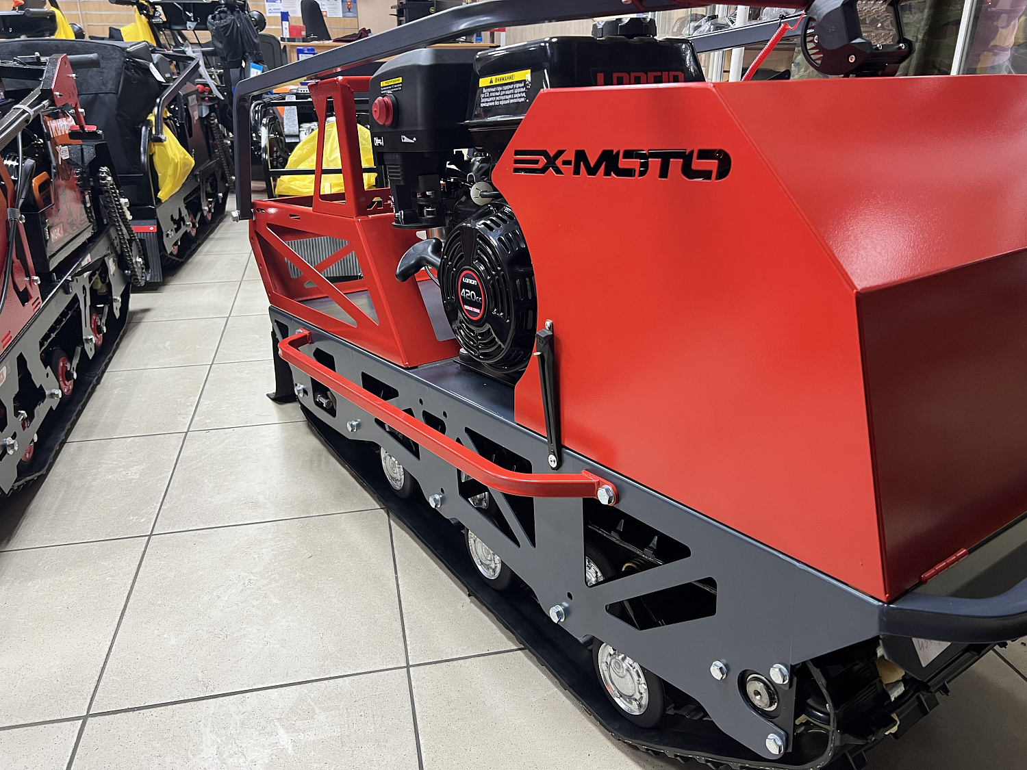 Мотобуксировщик EX-MOTO SNOWDOG S500 15л.с в Евпатории