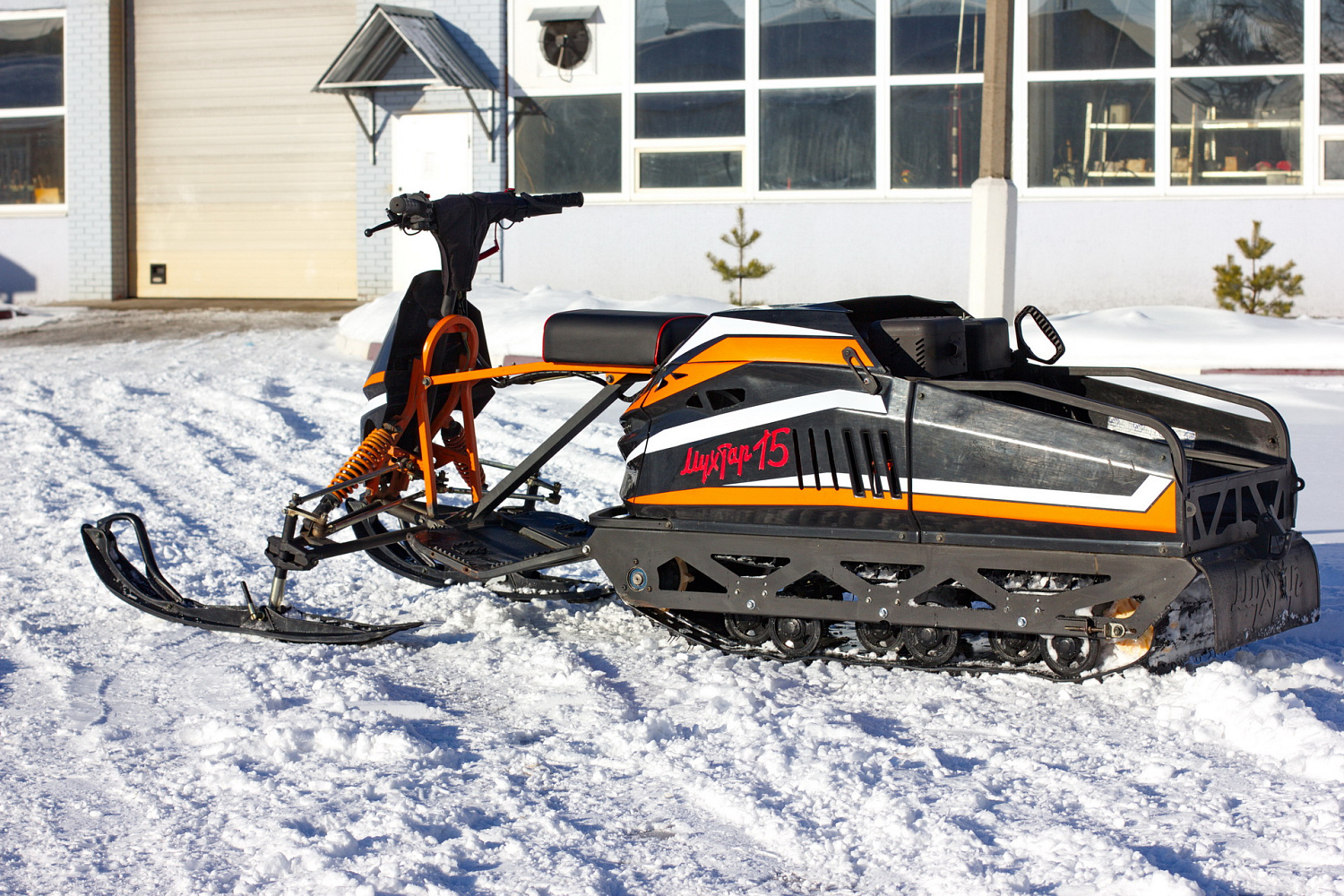 Мотобуксировщик IRBIS Мухтар 15 с лыжным модулем в комплекте в Евпатории