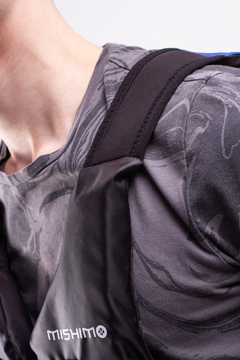 Жилет спасательный MISHIMO PRO Премиум качества Черно-синий в Евпатории