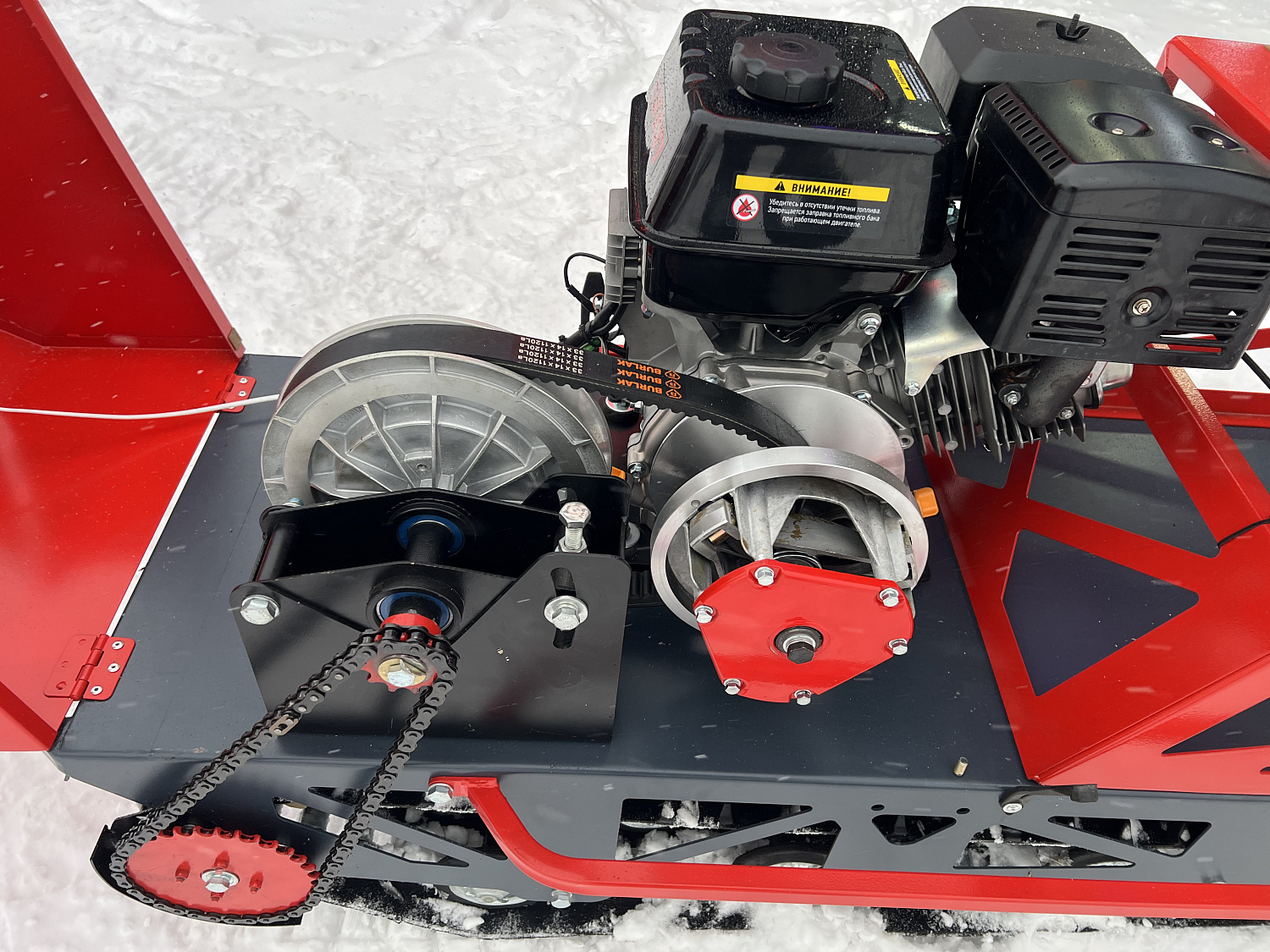 Мотобуксировщик EX-MOTO SNOWDOG S500 15л.с в Евпатории