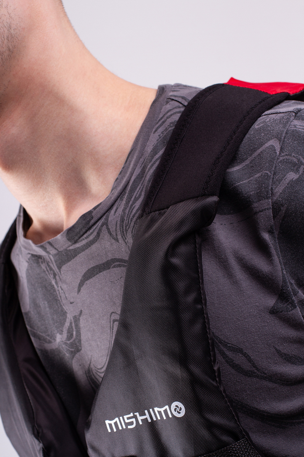 Жилет спасательный MISHIMO PRO Премиум качества Черно-красный в Евпатории